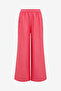 Women's Fuschia Pink Novie Crinkle Trouser - 5