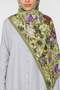 Botanic Pattern Hebei Silk Shawl - 5