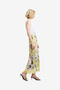 Women's Yellow Multi Carla Emina Chiffon Skirt - 2