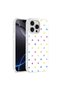 iPhone 16 Pro Case Colorful Patterned Side Airbag Protection Camera Raised Silicone Cover - 7