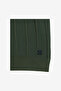Men's Open Collar Vertical Stitch Green Knit Top - 5