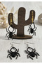 Black Earring Set (3 Pairs) - 4