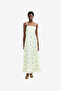 Women's Cucumber Crush Ennis Satin Harper Maxi Dress