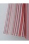 Striped Lined Oversize Thin Voile High Collar Tunic - Dusty Rose - 2