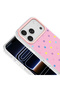 iPhone 17 Pro Max Case Colorful Patterned Side Airbag Protection Camera Raised Silicone - 5