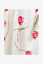Women's Ivory/Pink Multi Cressida Faron Drape Midi Dress - 7