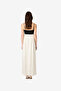 Women's Blk Porc Crm Phoebe Combo Alicia Maxi Dress - 4
