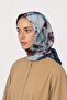 Laurel Pattern Hebei Silk Scarf