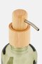 Dispensers Glass Soap Pump, Olive - 3