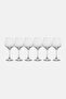 6 Pieces Lal Wine Glass 295ml, Transparent