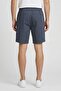 Men Solid Inseam 9 Chino Shorts, Dusty Navy - 4