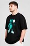 x Select Men Sportswear Fit Short Sleeve Outdoor T-Shirt, Black - 3