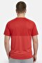 Men Sportswear Fit Short Sleeve Training T-Shirt, Red - 4