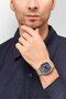 Men MTP-B195RG-2AVDF Analog Stainless Steel Watch 46 mm, Multicolor - 2