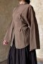 Dark Mink Waist Detailed Lemina Tunic - 8