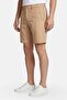 Boss Men Solid Chino Shorts, Tan - 3