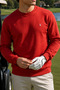 Red Embroidered Standard Men's Sweatshirt - 6