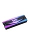 DM2 M.2 2280 SSD Heatsink, ARGB, Aluminum Alloy Passive Cooler, 5V ARGB, Black