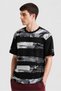 x BMW Men Sportswear Fit Short Sleeve Outdoor T-Shirt, Black - 3