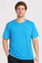 Men Sportswear Fit Short Sleeve Training T-Shirt, Heather Blue