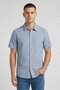 Men Regular Fit Stripe Short Sleeve Casual Shirt, Multicolor