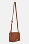 Women Hardware Logo Cross Body Bag, Brown - 2