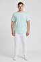 Men Sportswear Fit Short Sleeve Training T-Shirt, Mint Green - 2