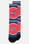 x NBA Men Graphic Print Basketball Sock, Multicolor