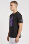 x F1 Men Sportswear Fit Short Sleeve Outdoor T-Shirt, Black - 3