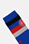 x NBA Men Detroit Pistons Crew Socks, Blue - 3