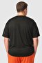 Men Sportswear Fit Short Sleeve Outdoor T-Shirt, Black - 4