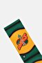 x NBA Men Seattle Supersonics Graphic Print Crew Socks, Multicolor - 3