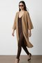 Moya Soft Textured Comfortable Fit Short Sleeves Slit Detailed Long Knitwear Women's Cardigan & Jacket & Hijab Cardigan - 4