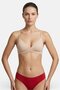 Women 3 Pcs Lightly Padded Solid Bra, Multicolor