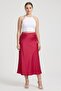 Boss Women Solid Midi Skirt, Pink - 2