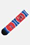 x NBA Men Graphic Print Basketball Socks, Multicolor - 4