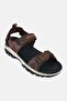 Men Tresmen Ryer Velcro Closure Outdoor Sandals, Chocolate