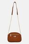 Women Brand Logo Cross Body Bag, Brown