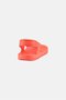 Kids Girl Iqushion Velcro Closure Slippers, Neon Orange - 3