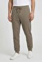 Boss Men Regular Fit Plain Sweatpants, Taupe