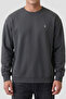 Smoked Oversize Cotton Men's Sweatshirt - 4