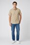 Men Regular Fit Solid Long Sleeve Casual Shirt, Khaki - 2