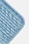 Memory Foam Rug, Blue - 3