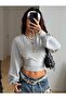 Basic Looc Beli Saran Korseli Bluz
