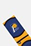 x NBA Men Indiana Pacers Crew Socks, Multicolor - 3