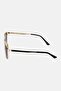Men CR 80076 Square Sunglasses, Black - 4