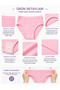 Girls' Report Classic Briefs 6-Pack – Soft, Stretchy, Breathable Everyday Kids' Underwear - 7