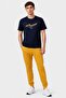 Men Sportswear Fit Short Sleeve Outdoor T-Shirt, Navy - 2