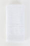 Cotton Textured Bath Towel, White