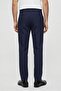 Boss Men Regular Fit Checkered Chino Pants, Navy - 4